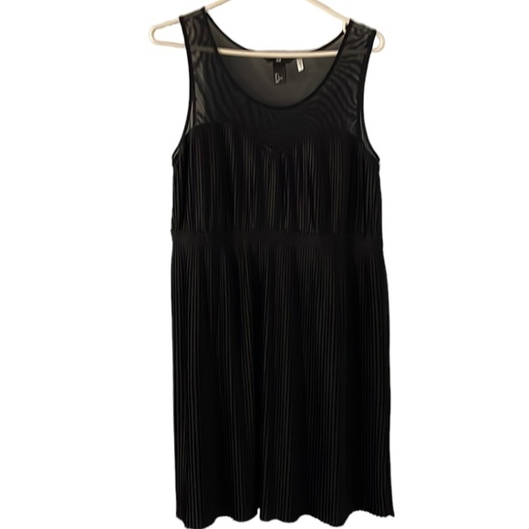 Copy - Pleated Little Black Dress - Picture 2 of 5
